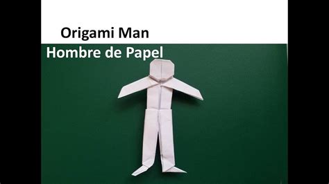 Como Hacer Personas De Papel En 3d Origami Man 🕺, DIY Paper Person Crafts - Hombre de Papel, Crea tu propio  Muñeco o Persona de Papel - YouTube
